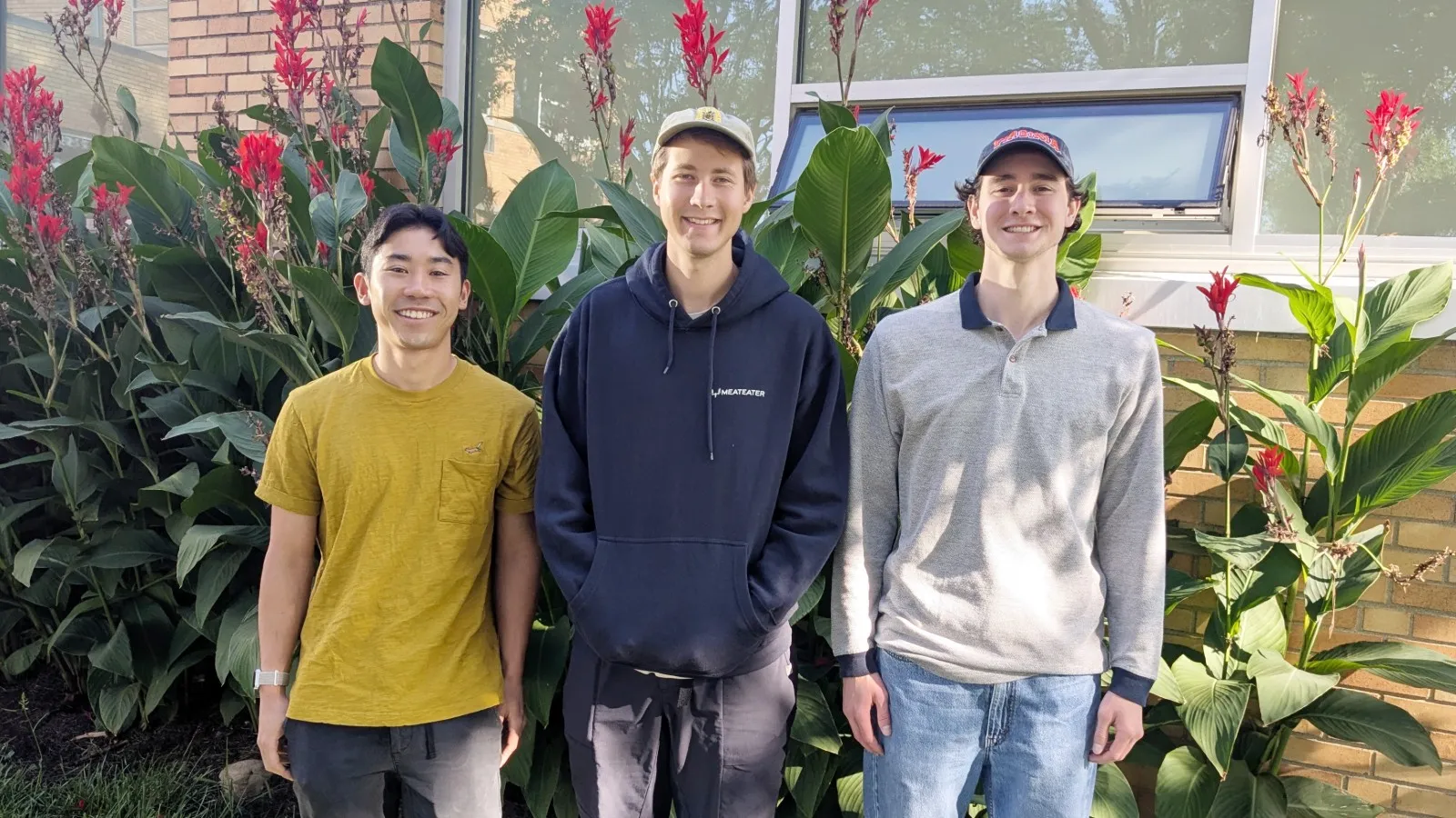 Manao Kato, Jack Kinsey, and Cade Roach