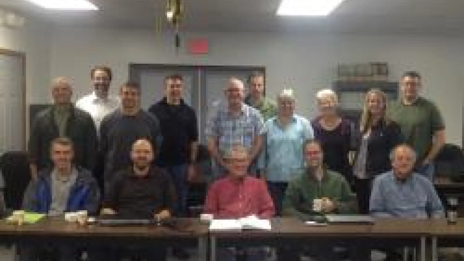 Group photo of meeting attendees